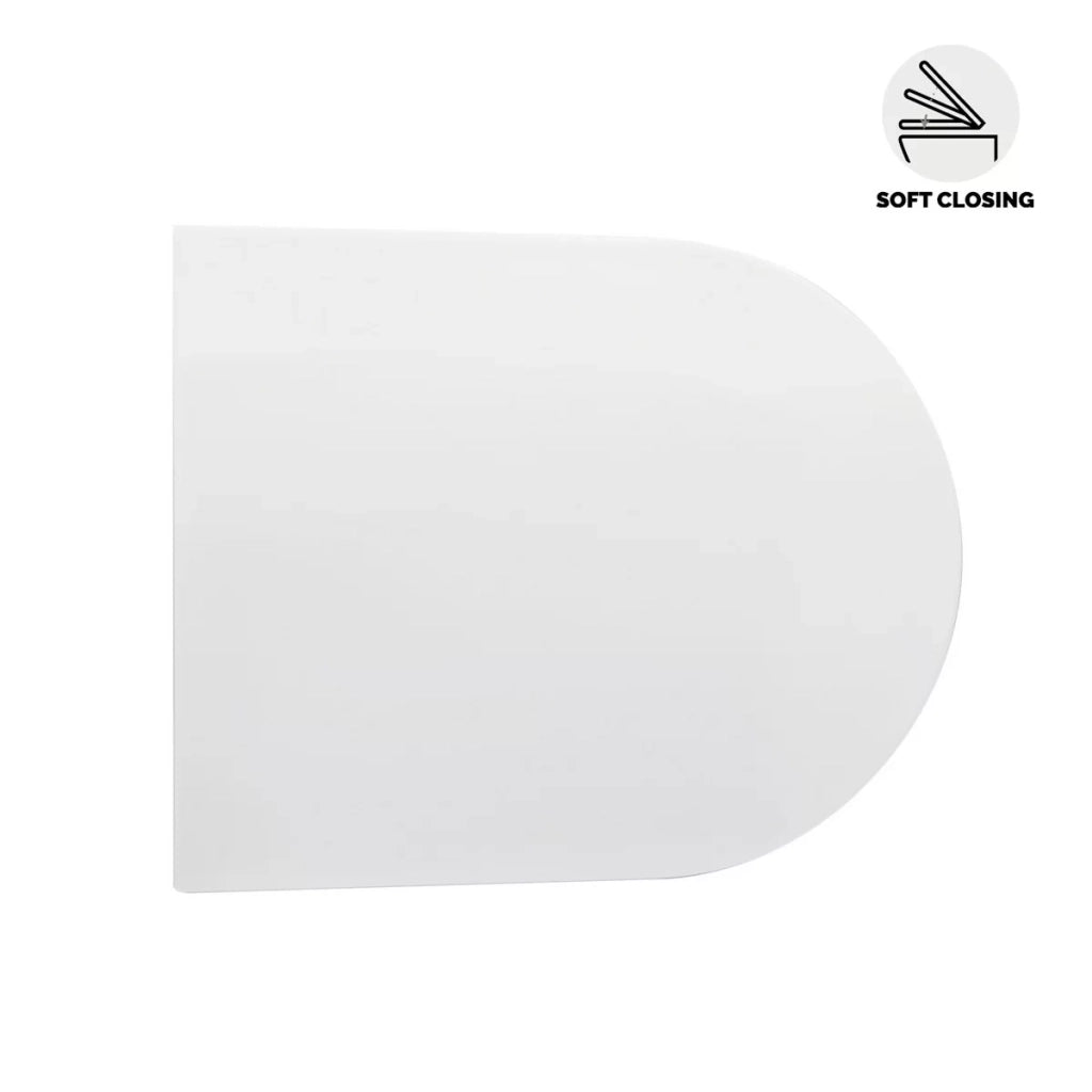 Sedile wc tonique soft closing bianco