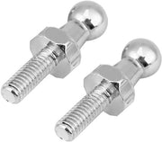 Gasveer in Acciaio Inossidabile - 2 Pezzi - Resistenti allo Shock - Duraturo - Facile da Installare - Qualità OEM - Fissaggio Gasveer