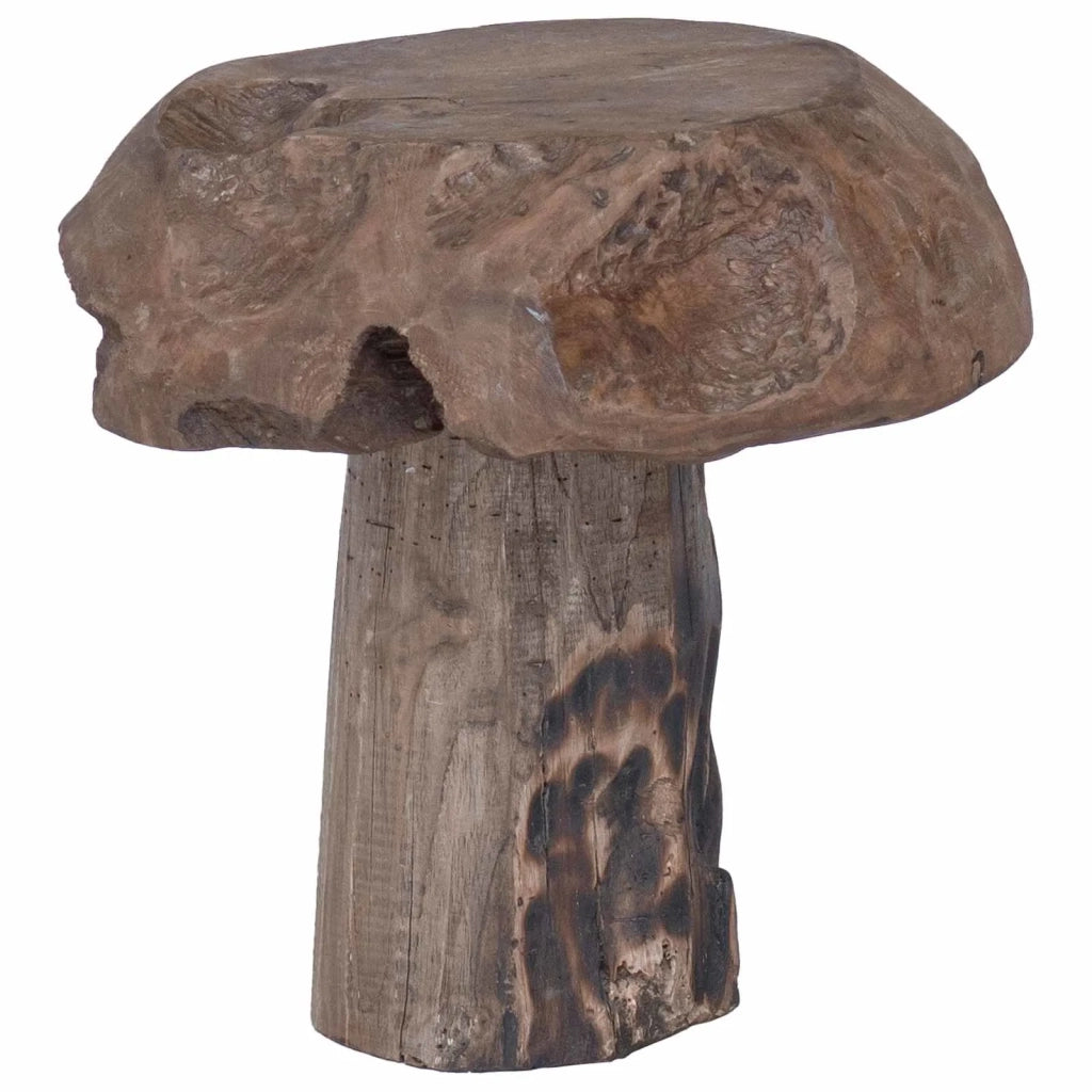 Pouf Naturale 35 x 35 x 35 cm Legno di teak solido