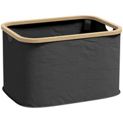 Cestino per bucato pieghevole 36 L ¨C zephmum ¨C grigio tessuto