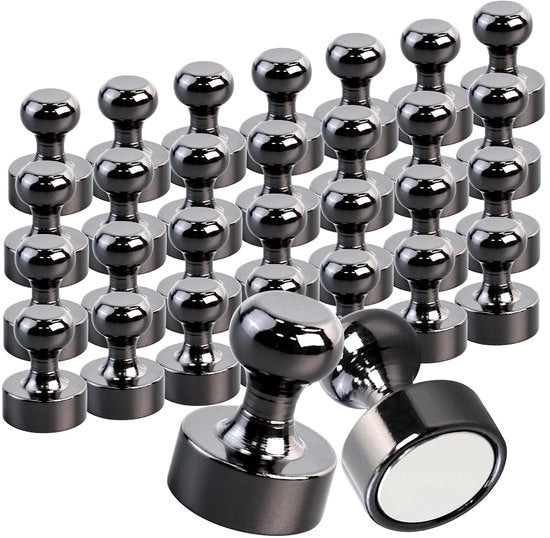 Pacco di 28 magneti forti neodimio, 12 mm x 16 mm piccoli magneti per lavagne bianche, magneti forti neodimio mini magneti per frigorifero, lavagna, calendario, pannelli di aggancio, scrivania