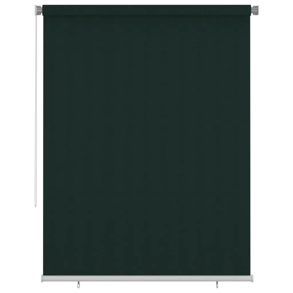 Tenda a Rullo per Esterni 180x230 cm Verde Scuro HDPE cod mxl 42454