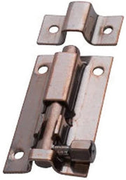 Blocco interno di sicurezza in acciaio inossidabile - Chiusura interna per porte - Bloccaggio automatico per porte - Sicurezza - Installazione facile - Piastra di chiusura