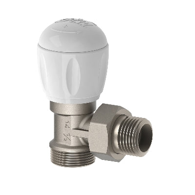 Valvola a squadra termostatizzabile per attacco multistrato o rame 1/2" 24 x 19