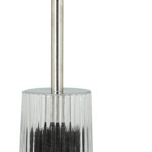 Portascopino in vetro trasparente - serie Back