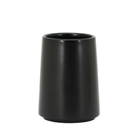 Bicchiere in ceramica nera - serie Graceful