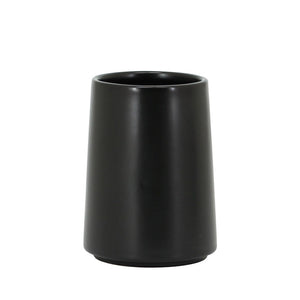 Bicchiere in ceramica nera - serie Graceful