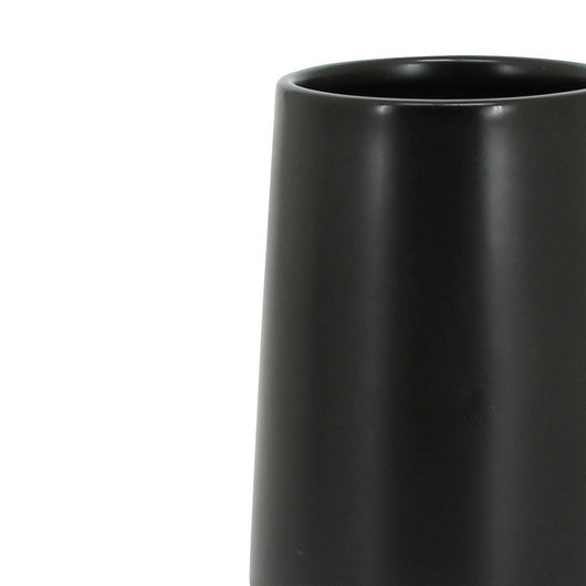 Bicchiere in ceramica nera - serie Graceful