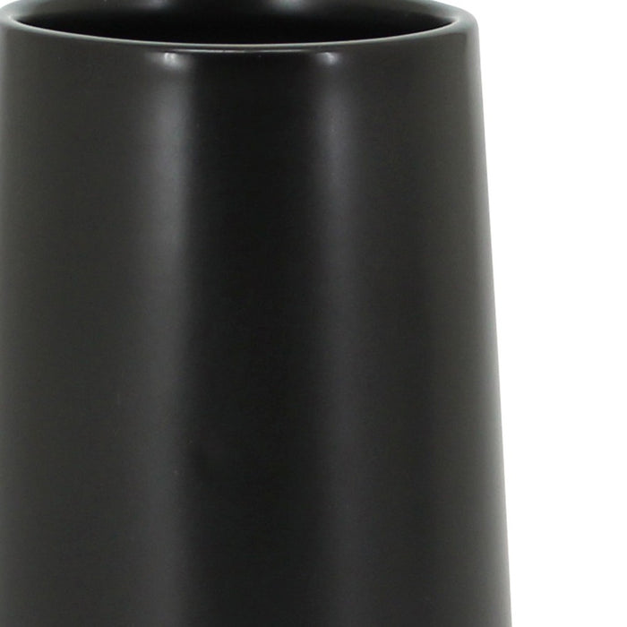 Bicchiere in ceramica nera - serie Graceful