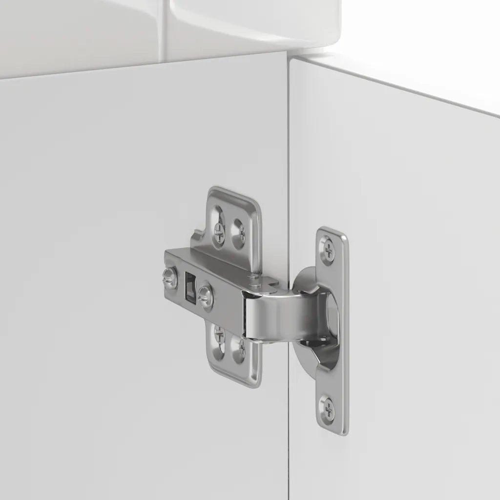 Base da Cucina Kalmar Bianco Lucido in Legno Multistrato