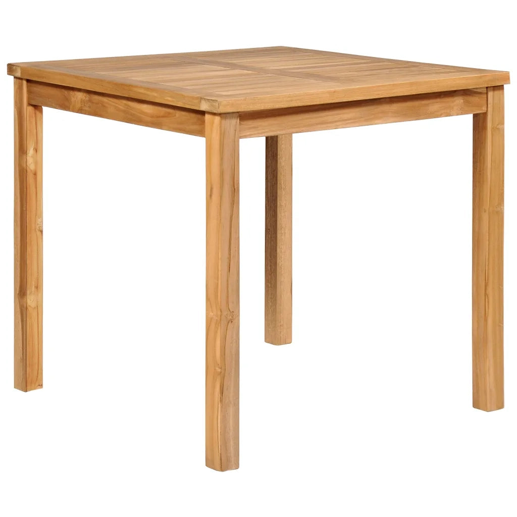 Set da pranzo da giardino 3 pz 80x80 cm in legno massello di teak 3059923
