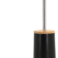 Portascopino in ceramica nera - serie Graceful