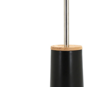 Portascopino in ceramica nera - serie Graceful