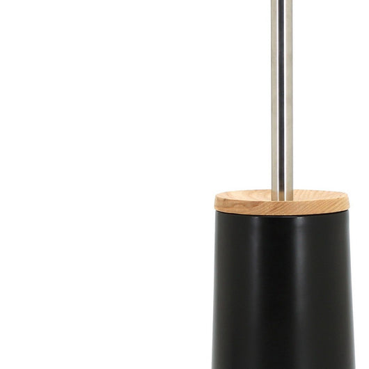 Portascopino in ceramica nera - serie Graceful