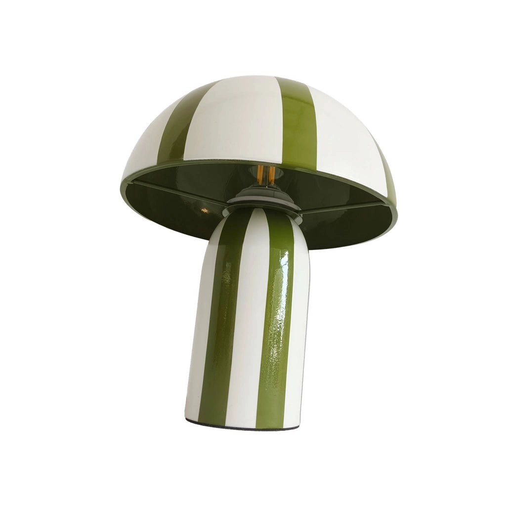 Lampada da tavolo da interno in metallo ø20cm, verde