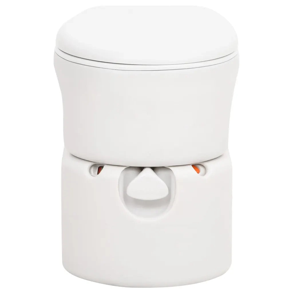 Toilette Integrata da Campeggio Bianca 24+17 L HDPE e Smalto 154410
