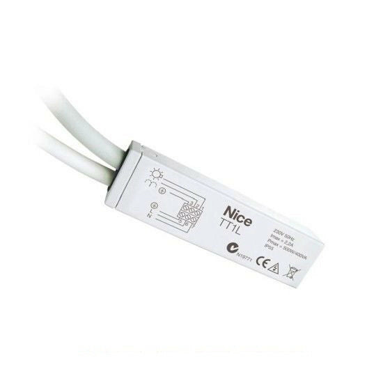 NICE TT1L CENTRALE DI COMANDO MINIATURIZZATA MINDY TT1 A INSTALLAZIONE PASSANTE