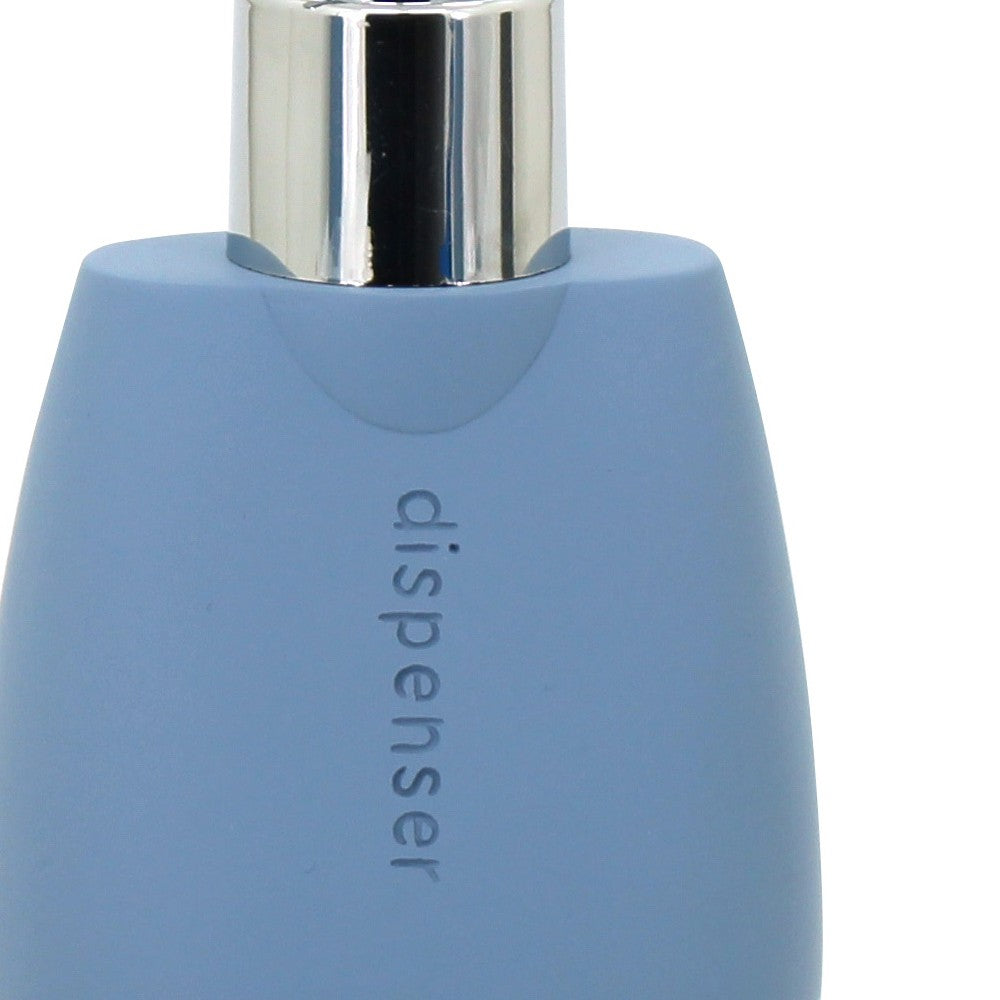 Dispenser in poliresina azzurro- serie Seta