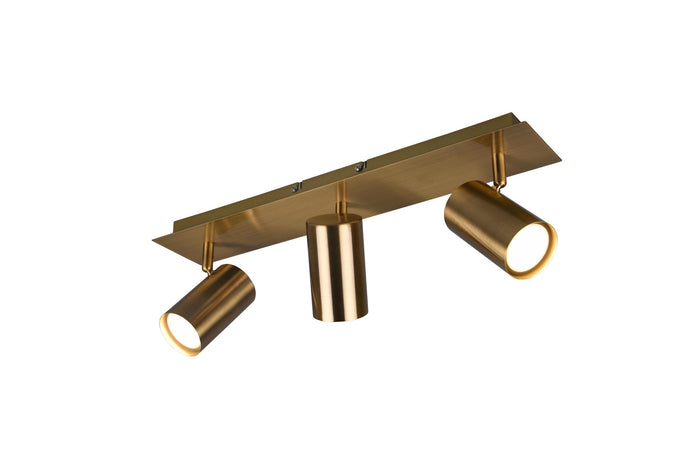 Spot da Interno a Led in Metallo Ottone Antico