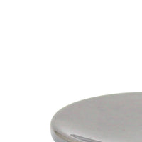 Portasapone in ceramica cromo/blu - serie Mirror