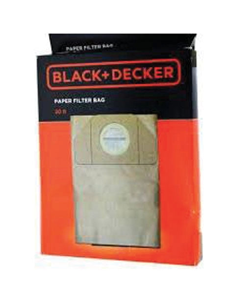 Kit 5 sacchetti filtro x bd-bxvc20e Black Decker