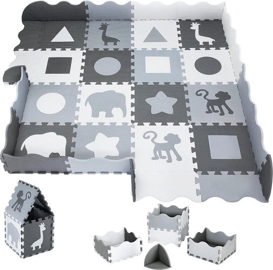Matto da disegno per bambini 150x150 cm - grande matto da puzzle - educativo e senza odore