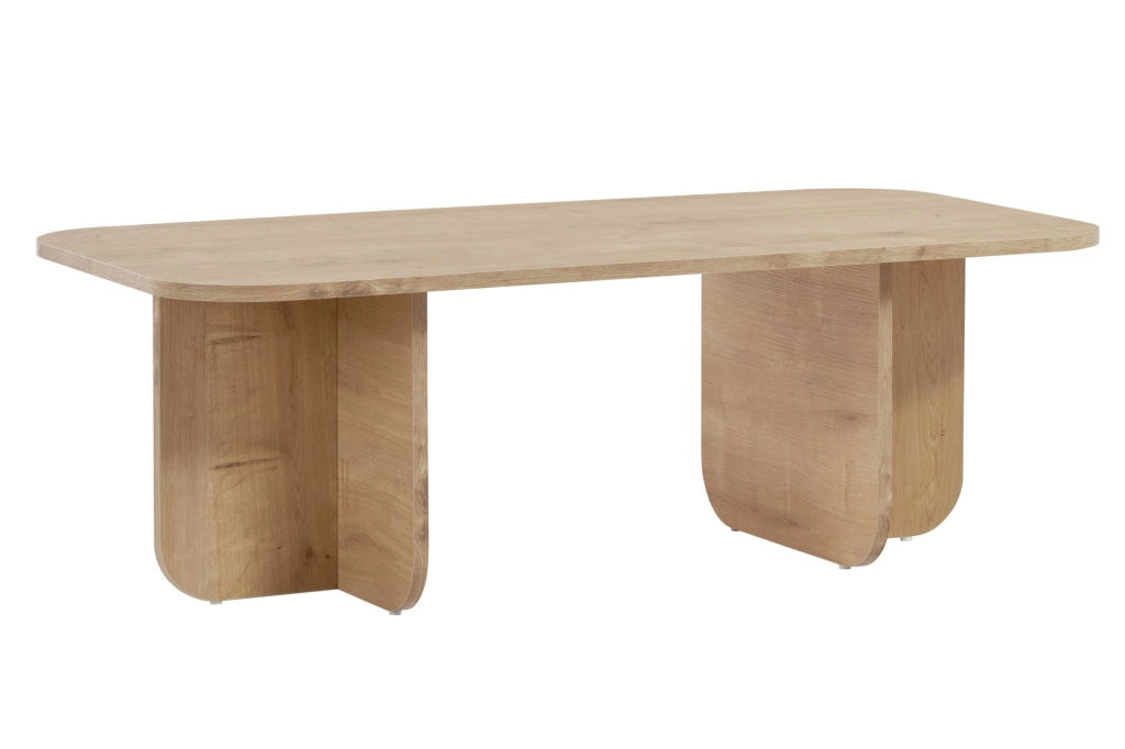 Tavolino in legno "Akira" 120 x 60 x 41 cm - Rovere zaffiro
