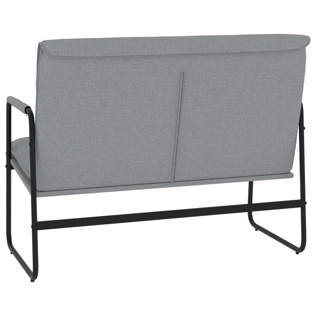 Panca Grigio Chiaro 100x64x80 cm in Tessuto CFW5594246