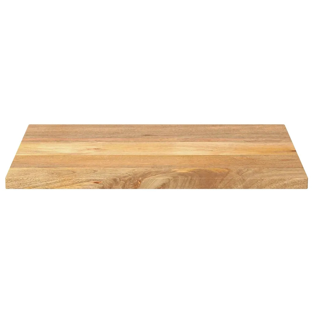 vidaXL Piano per Tavolo 90x70x2,5 cm Rettangolare Legno Massello Mango