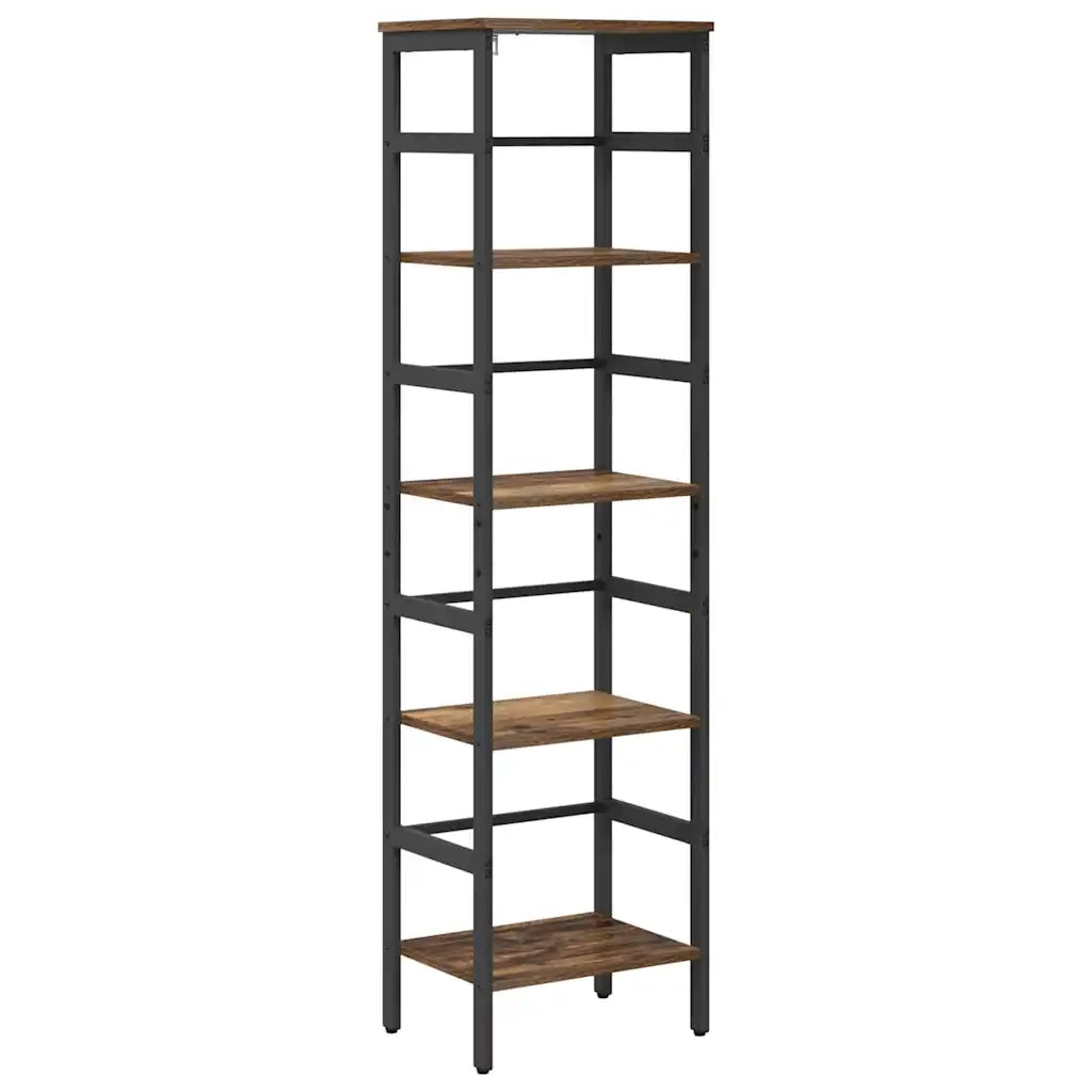 Libreria-Scaffale per Libri-Mobile di Stoccaggio Legno vecchio 40 x 29,5 x 149 cm Legno multistrato