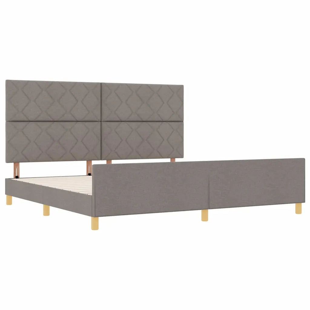 Struttura del letto con testiera Talpa 200 x 200 cm Tessuto 3344834