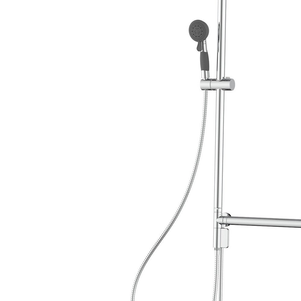 Colonna doccia con maniglione di sicurezza - Serie Samos