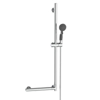 Saliscendi in acciaio con maniglione di sicurezza - Serie Samos