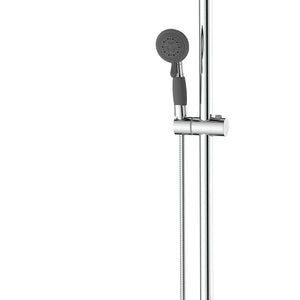 Saliscendi in acciaio con maniglione di sicurezza - Serie Samos