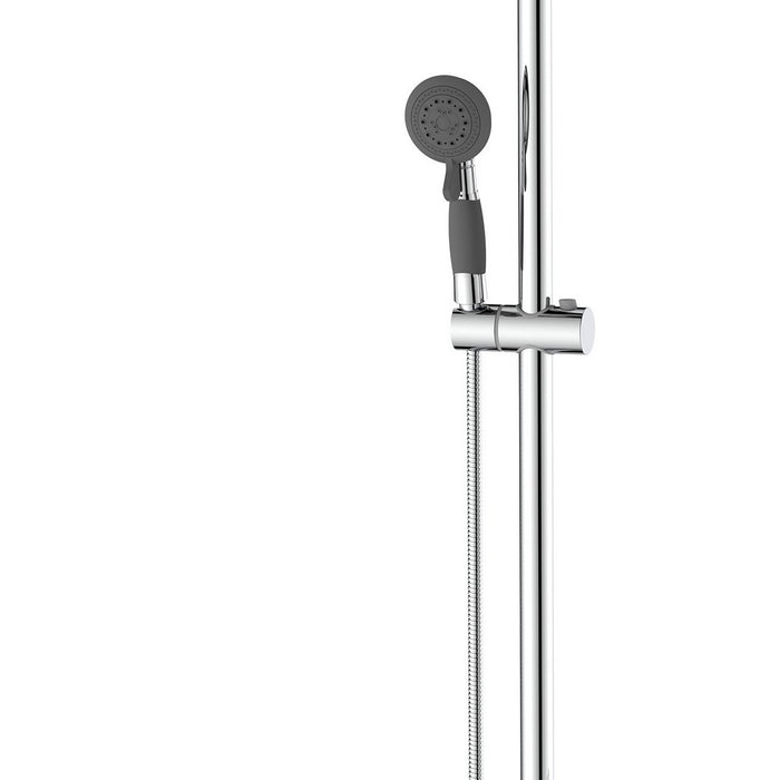 Saliscendi in acciaio con maniglione di sicurezza - Serie Samos