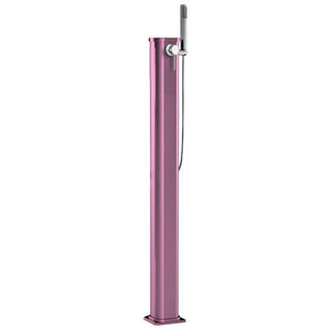 Doccia Solare Jolly Go 17,5 Litri In Alluminio Con Miscelatore E Doccetta Mobile Colore Fuxia Cv-Jg140/4003