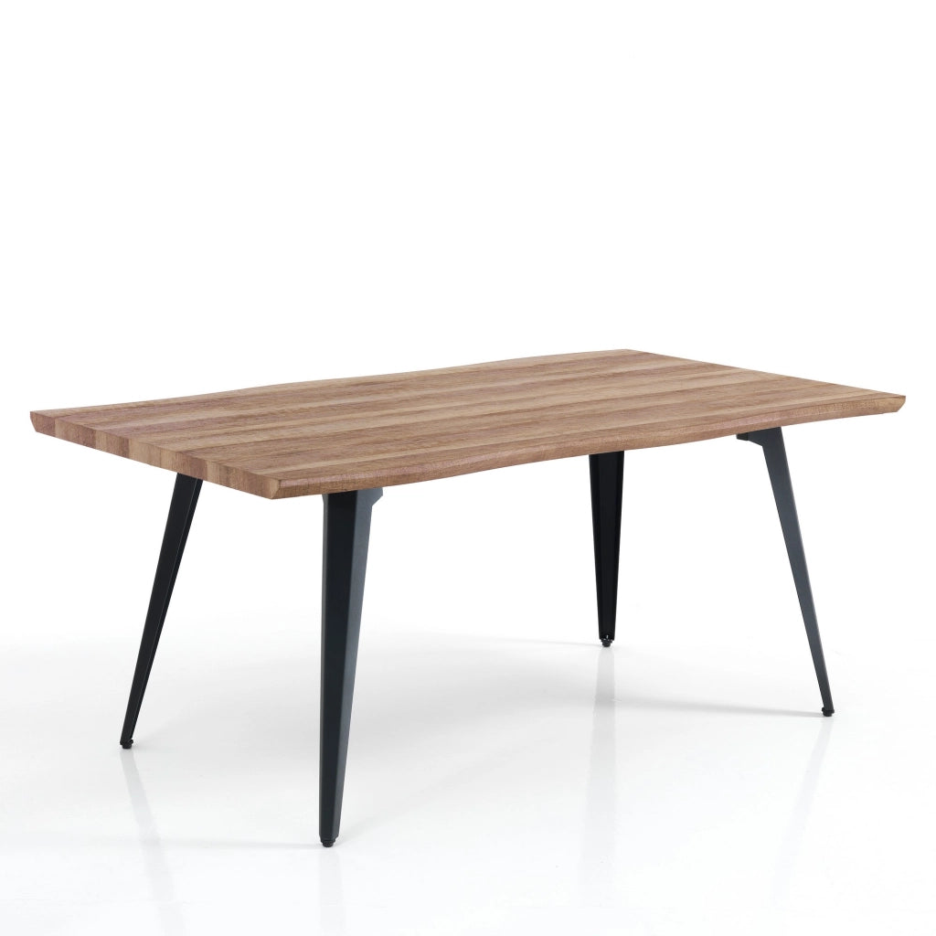 Tavolo fisso effetto legno finitura rovere cm. H.74 x P.90 x L.160