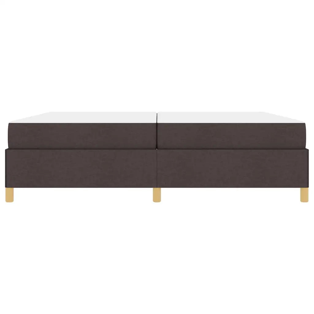 Struttura del letto Marrone Scuro 200 x 200 cm Tessuto 3398965