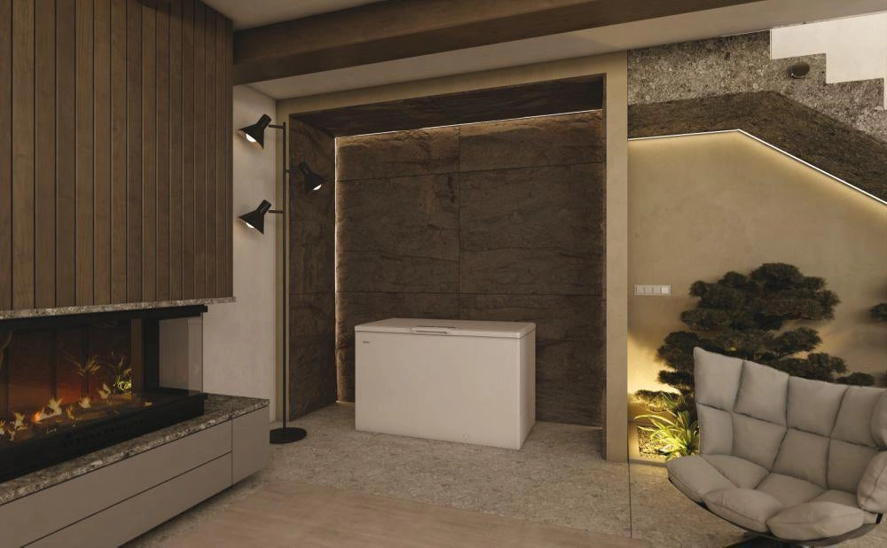 Haier HCE420E Congelatore a pozzo Libera installazione 418 L E Bianco