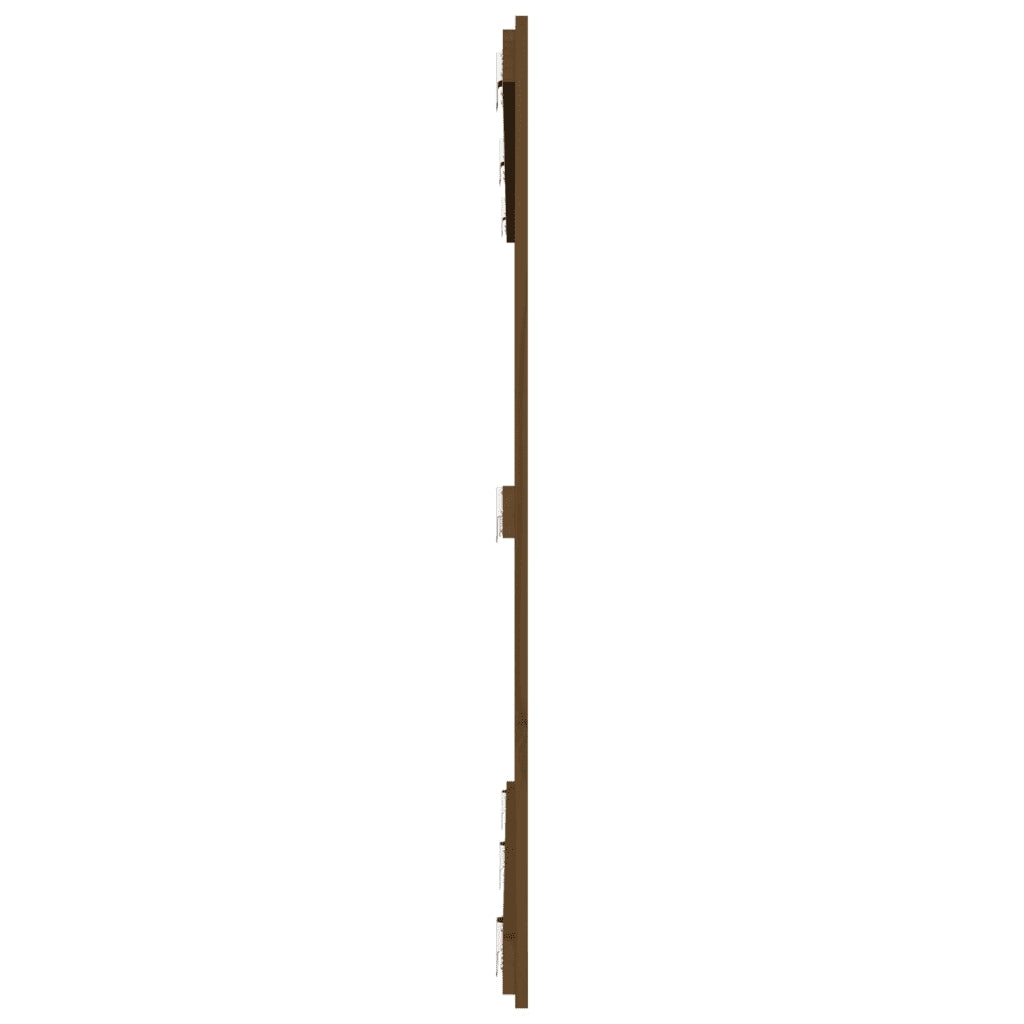 Testiera da Parete Ambra 166x3x110 cm in Legno Massello di Pino