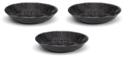 Set 3 Insalatiere Ø27,5 cm in Gres Kaleidos Sirius Nere