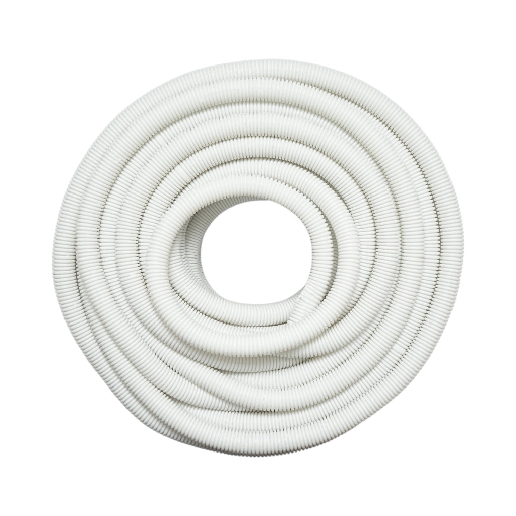 Tubo Corrugato 25mm Senza Tirafilo, ignifugo in polietilene HDPE 320N, grigio 50m/rotolo