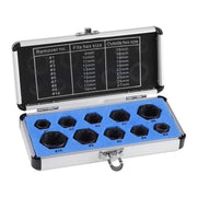 Kit di Estrazione Viti a Filo - 10 pezzi - Ideale per filettatura - Nero - Incluso chiodi e attrezzi - Adatto per diversi tipi di...