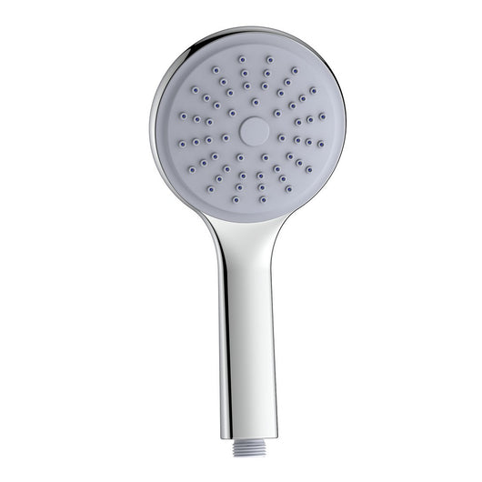 Doccetta cromata e grigia a 1 getto con sistema autopulizia calcare - Serie Kratos