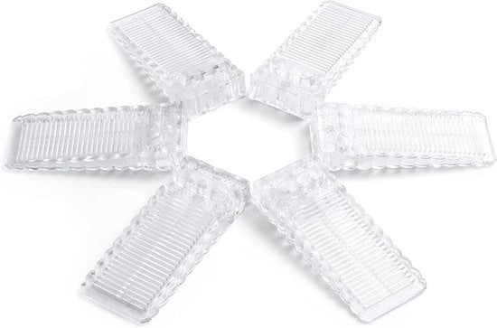 Deurstopper Antiscivolo Gomma Deurstoppers Stivellabili - Translucido