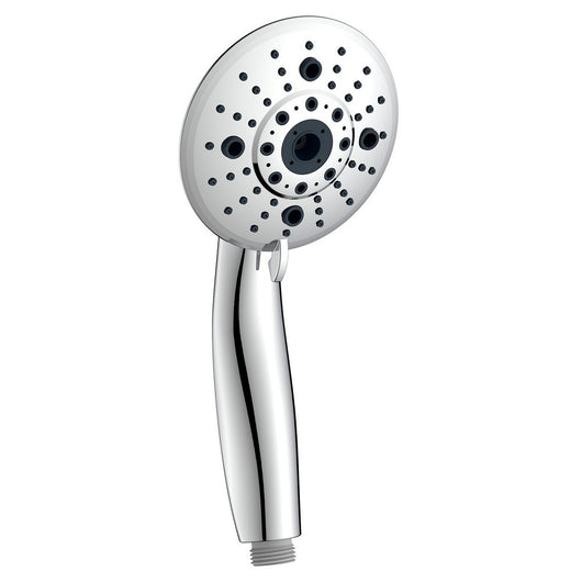 Doccia cromata a 7 getti - Serie Apollo