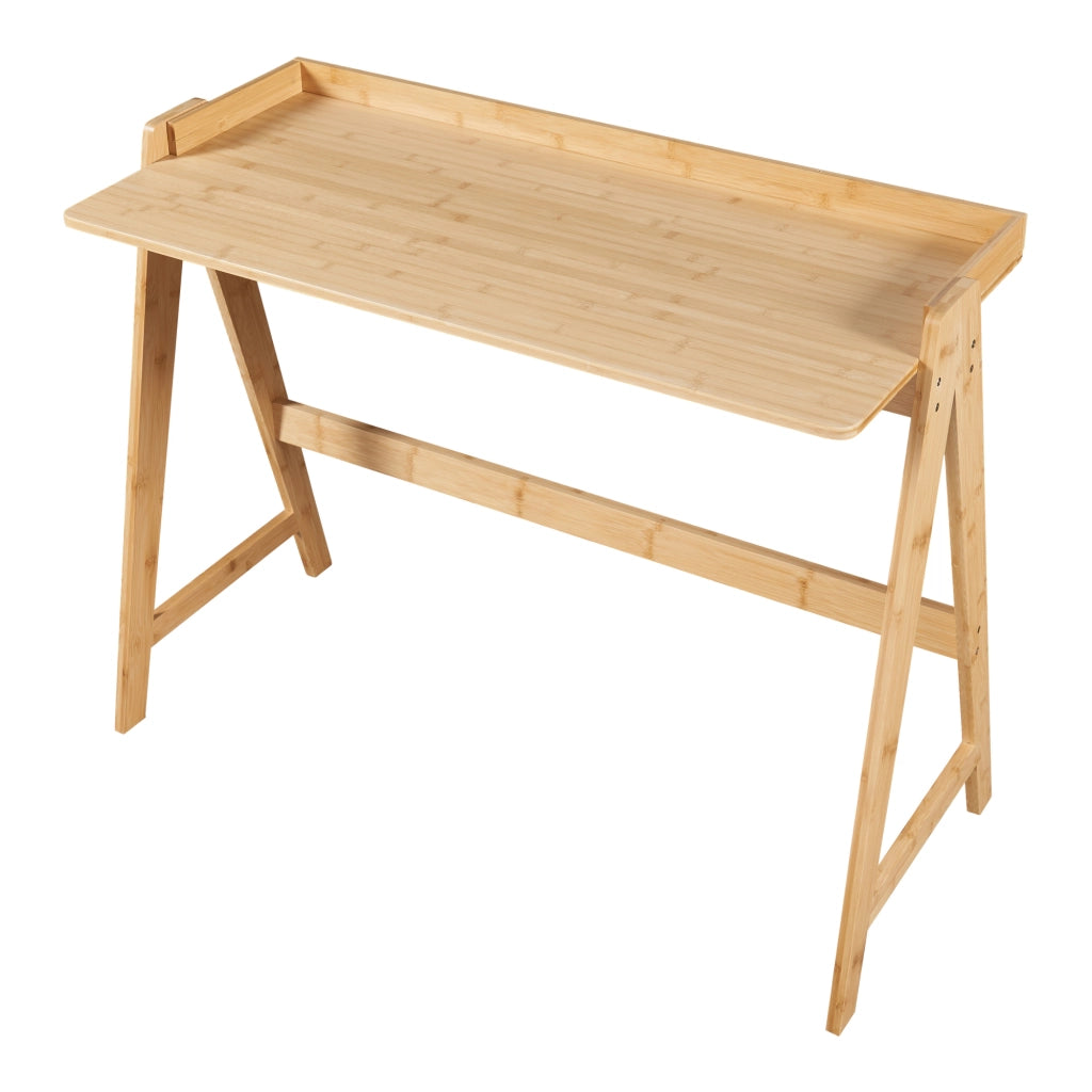 Scrivania Härryda in Bambù 107 x 47 x 81 cm color Naturale [en.casa]