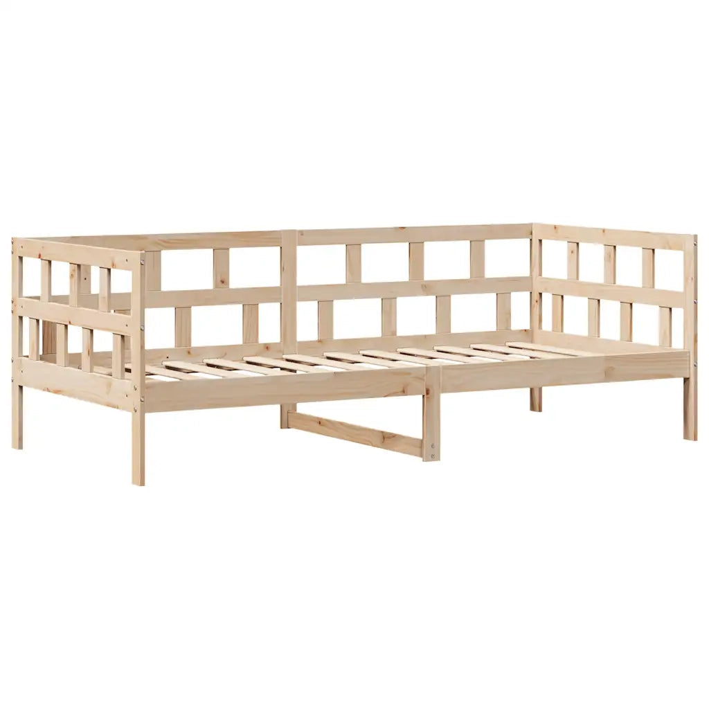 Dormeuse con Cassetti 90x190 cm in Legno Massello Pino 3302087