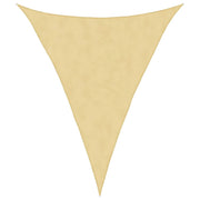 Vela Parasole | Telo Ombra | Vela da ombra Sabbia 5x6x6 m 100% Poliestere Oxford