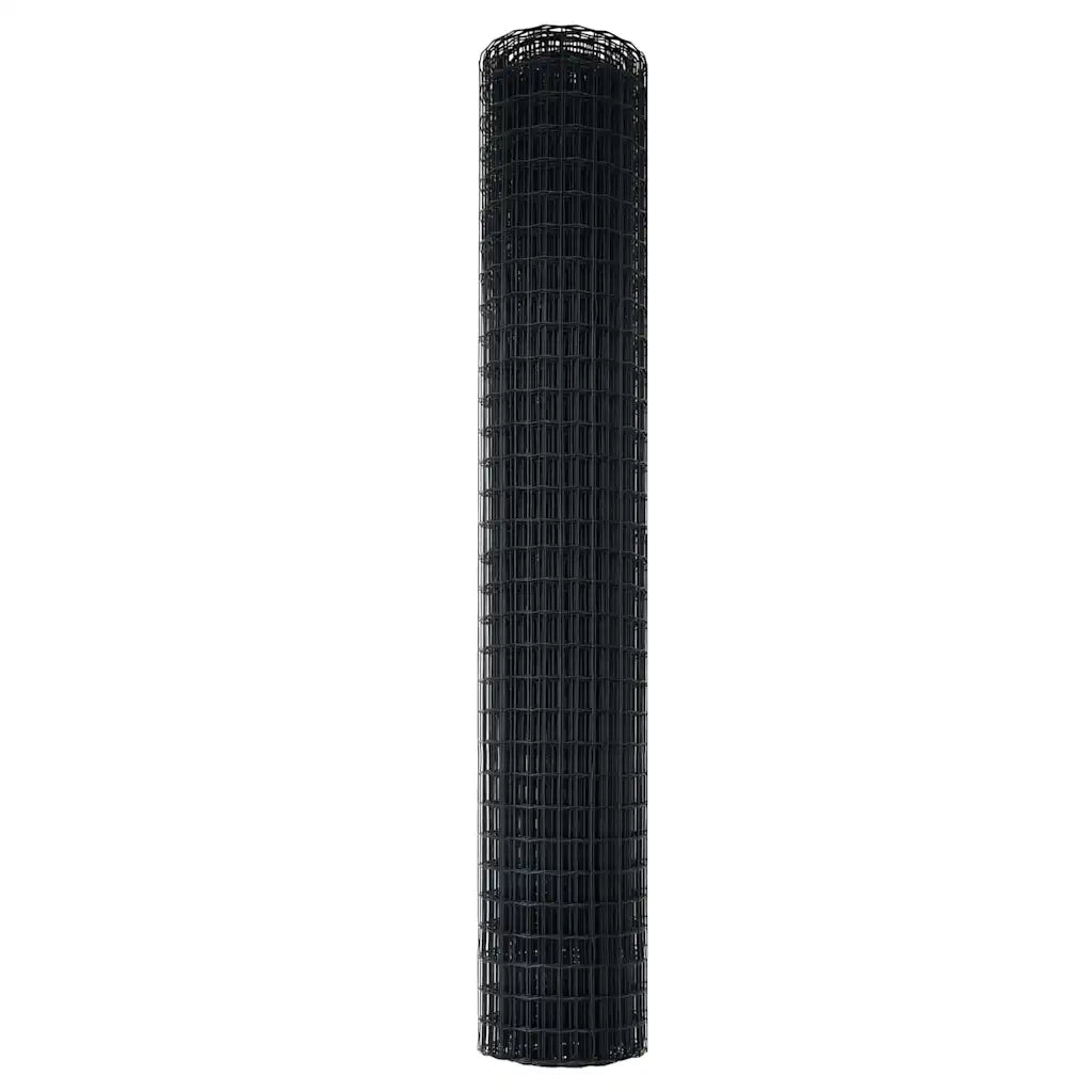 Recinzione Euro Grigio 1,6 x 10 m Ferro rivestito in PVC 42004489